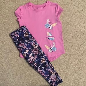 Girls activewear outfit